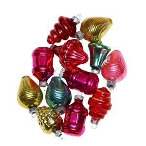 Vintage Shiny Brite Christmas Ornaments